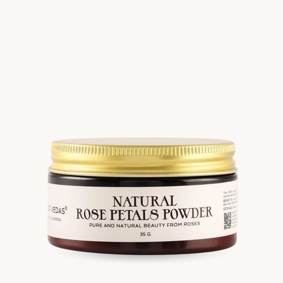 Polvere di petali di rosa